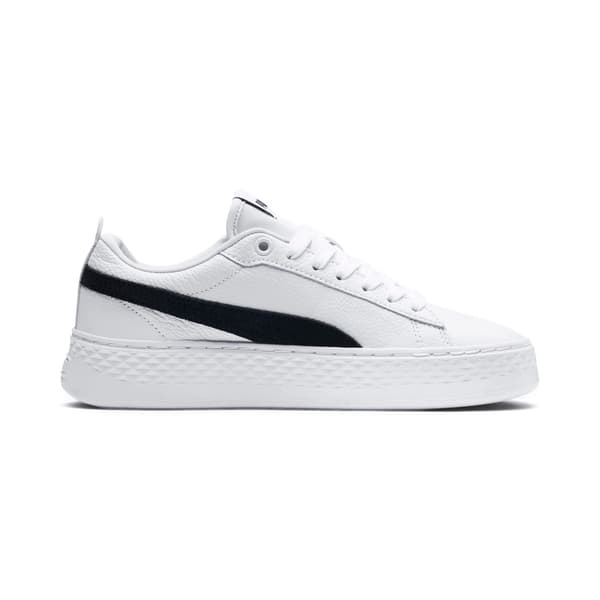 Puma SMASH PLATFORM L damesko hvid 36648712 størrelse 38,5