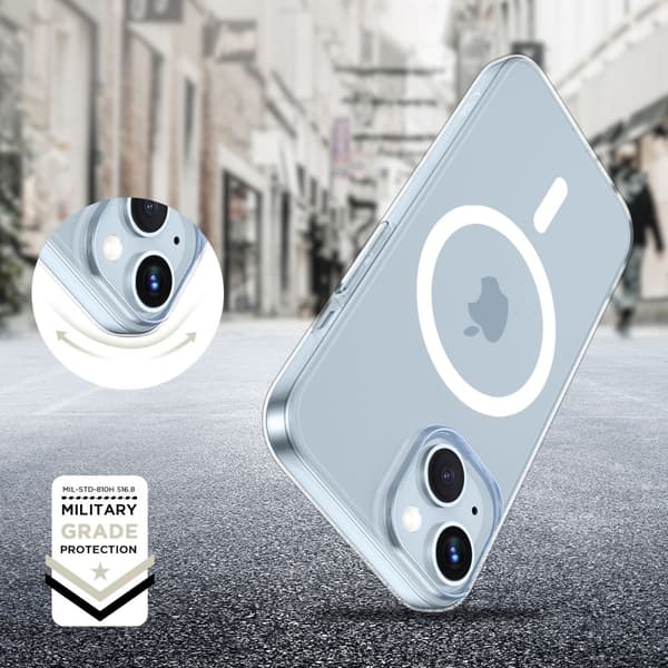 TECH-PROTECT FLEXAIR MAGSAFE IPHONE 15 KLAR