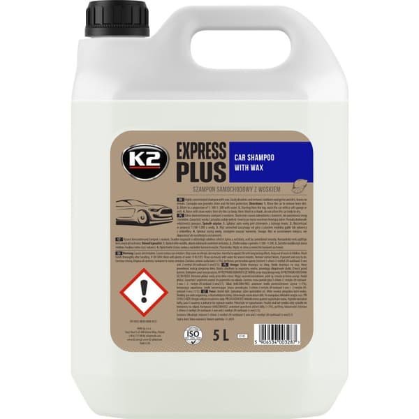 003287 K2 K145 Express Plus 5 Shampoo med voks