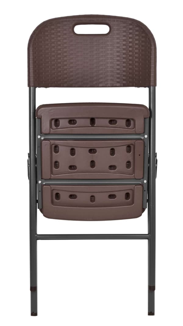 RATTAN tarjoilutuoli ruskea