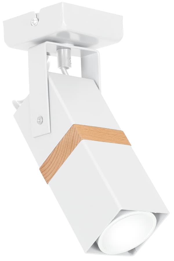 VIDAR 1 GU10 HVID TRÆ MILAGRO MLP5405 SPOTLIGHT