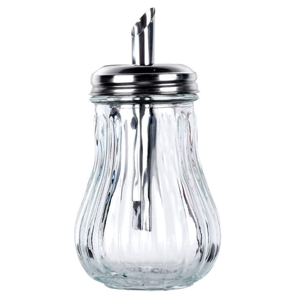 Sockerströare med dosering i glas 190 ml