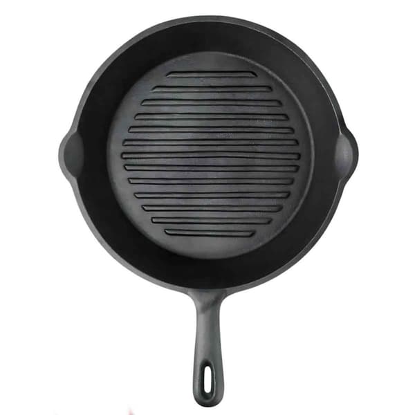 HAGE STØBEJERN GRILLPANDE 31CM INDUKTION
