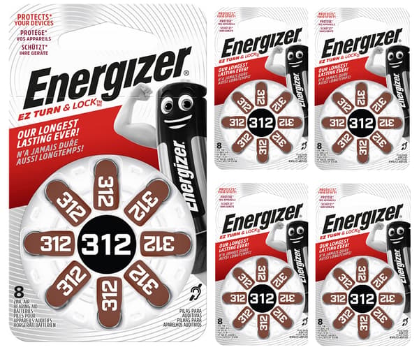 ENERGIZER PR312 kuulokojeparistot 40 kpl