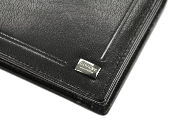 Rovicky PC-103-BAR RFID läderplånbok för män