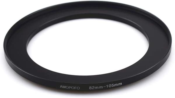 KAMERAFILTERRINGADAPTERKONVERTER 82 MM TIL 105 MM