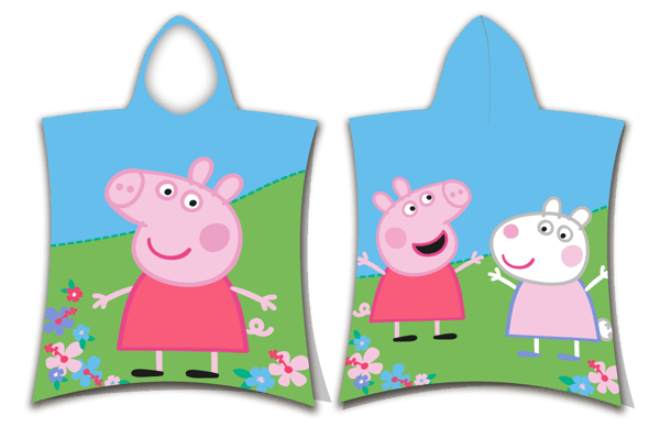 Peppa Pig hupullinen kylpypyyheponcho