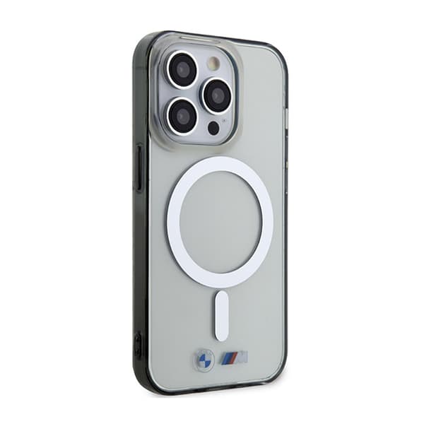 BMW Sølvring MagSafe - iPhone 14 Pro cover (klar)