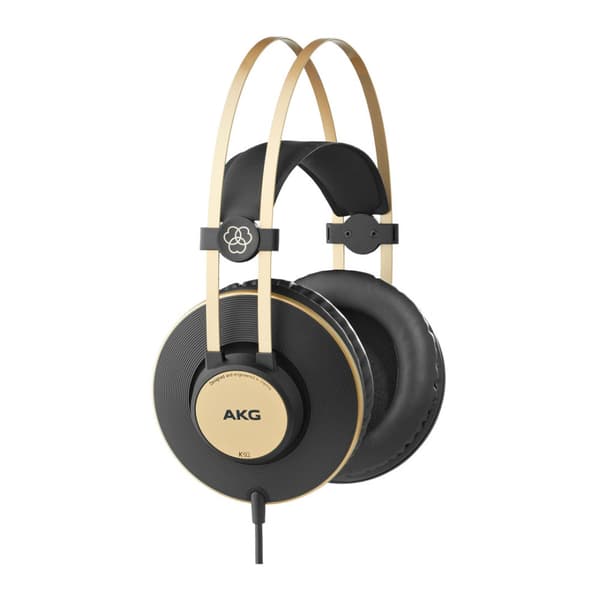 AKG K92 Over-Ear Slutna Studiohörlurar, Svarta