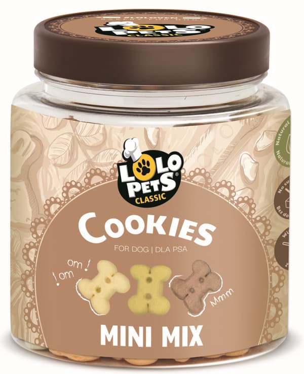 Lolo Pets | Kakor i burk MIX 210g - Mini mixben