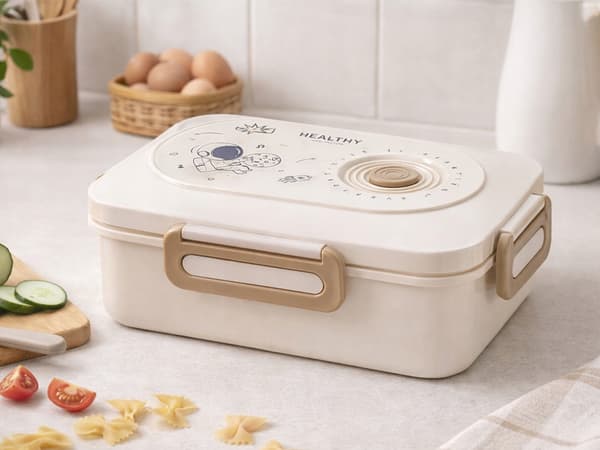 Frukostbehållare 1,5L HXD6603 Beige (48) GAB_B