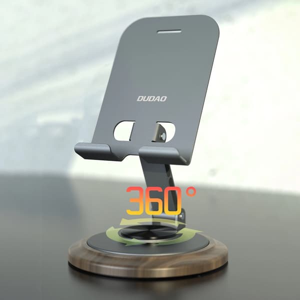 Dudao F17M 360° metal telefonstativ - grå
