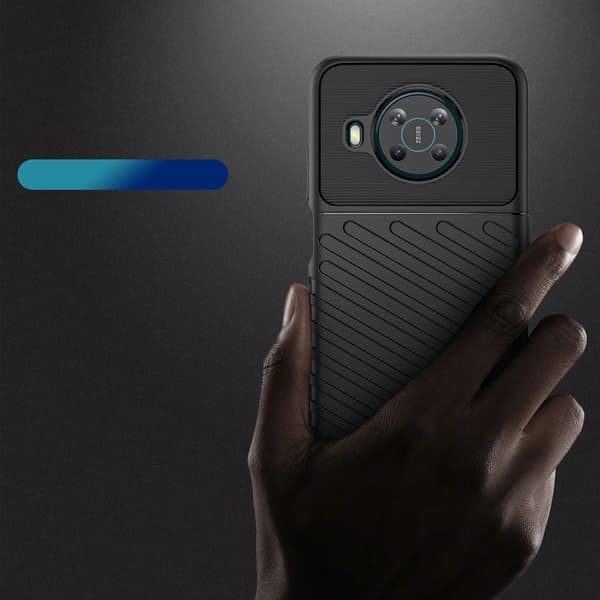 Thunder Case flexibelt armerat fodral Nokia X100 svart