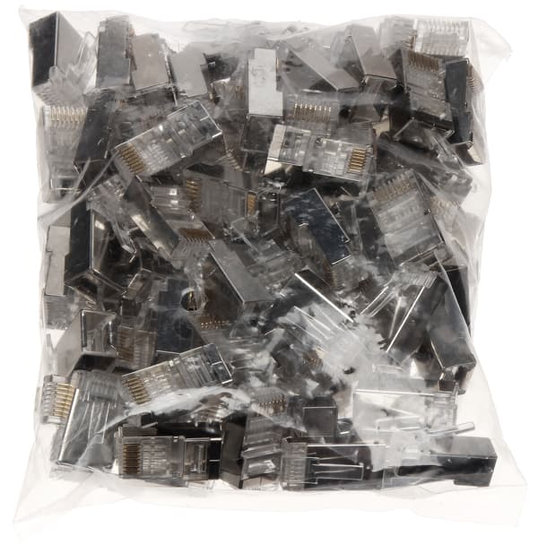 MODULÆR AFSKÆRMET STIK RJ45/C6-EKRAN*P100