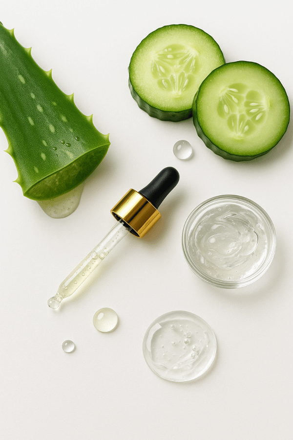 Lugnande serum - återfuktar och regenererar huden 10 ml
