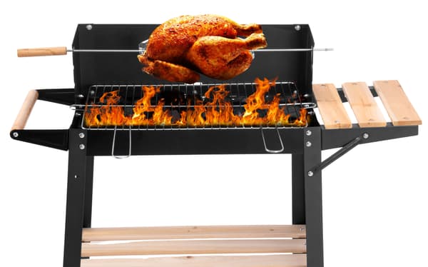 PARIL havekulgrill på hjul