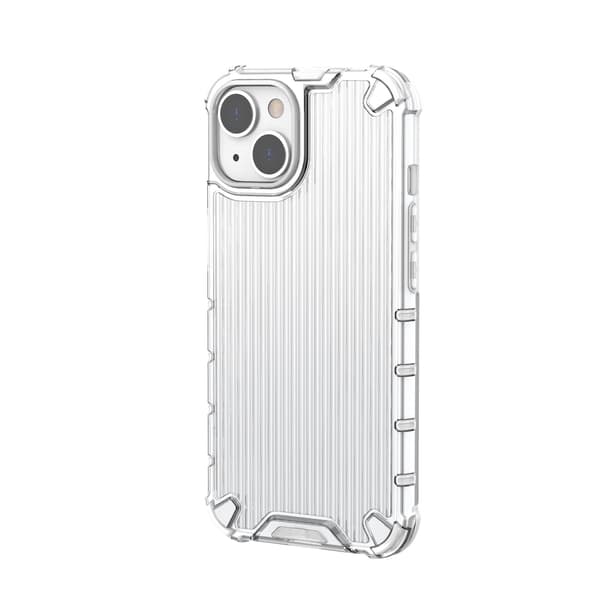 Ombre Protect Case iPhone 14 pansret cover pink og blå