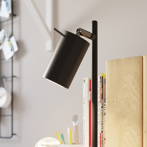 RING 1 GU10 SKRIVEBORDSLAMPE SORT SOLLUX SL.1091
