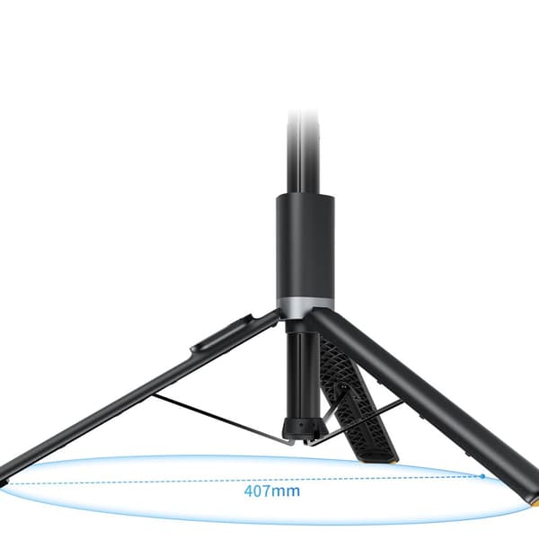 TECH-PROTECT L08S BLUETOOTH-SELFIE-KEPPU JA JALUSTA MUSTA