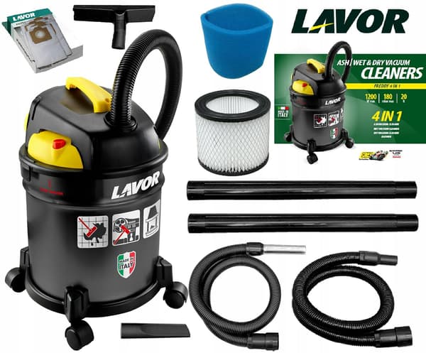 LAVOR DAMMSUGARE FREDDY 4-i-1 1200W 20L