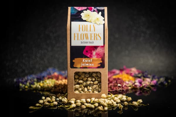 Tørrede spiselige jasminblomster Jasmin premium 15g