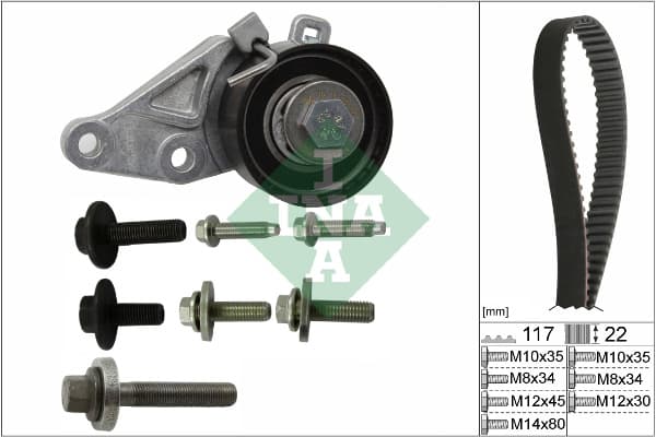 KAMREMSSATS 530014010 INA