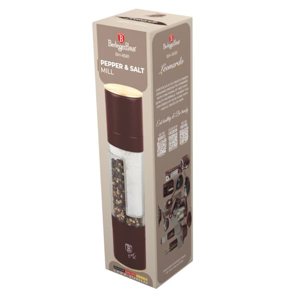 PEPPAR- OCH SALTKVARN BERLINGER HAUS BH-8581 LEONARDO