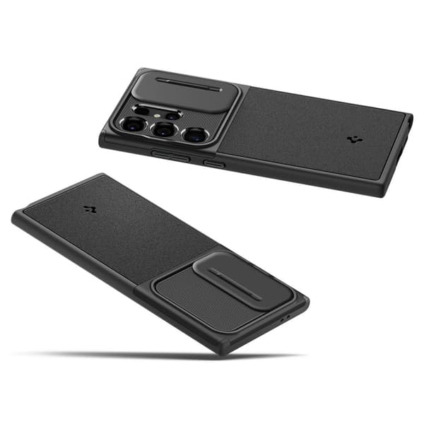 SPIGEN OPTIK ARMOR GALAXY S24 ULTRA SVART