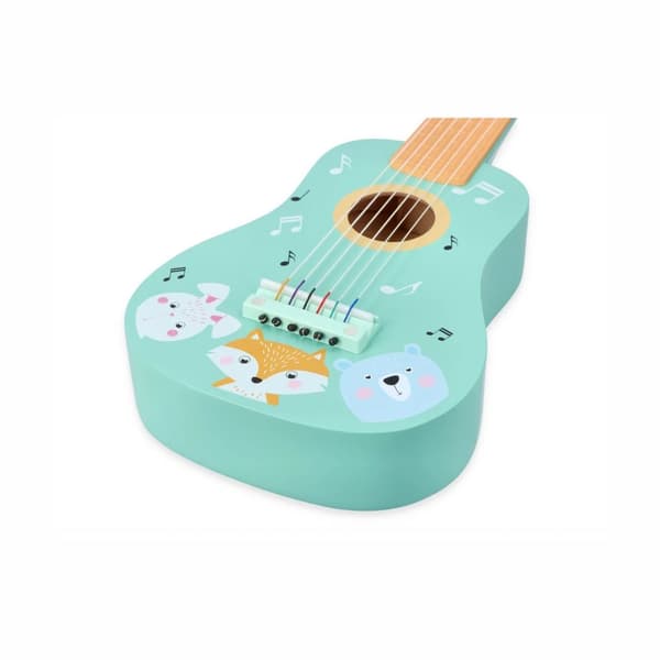AdamToys - trägitarr - djur - 6 nylonsträngar 3+