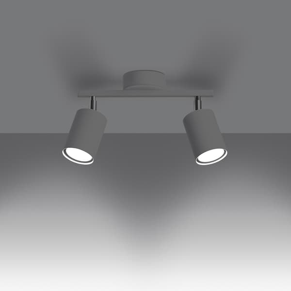LOFTSLAMPE SKYFIRE 2 GU10 HVID LUMILO 11.159.24