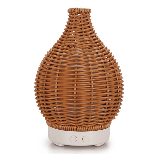 Aroma Folk Eco oliediffuser - ultralydsaromaterapi og luftbefugtning - professionel, til hjem og kontor - 130 ml