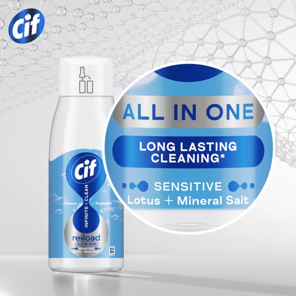 911156 CIF Refill Ref Sensitiv Lotus MineSalt 590ml