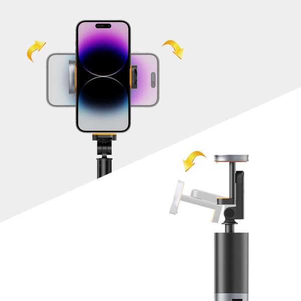 TECH-PROTECT L08S BLUETOOTH SELFIE STICK STATIV SORT