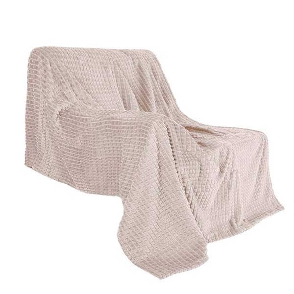 Mikrofibertæppe 150x200 Diamond Soft Fluffy Beige