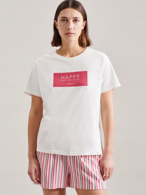 SEIDENSTICKER KORTÆRMET PYJAMASBLUSE S 3H6G6_D* TXA