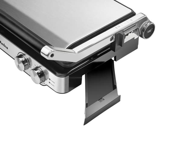AMICA GK4011 Elgrill 2000 W Non-stick-beläggning Silver