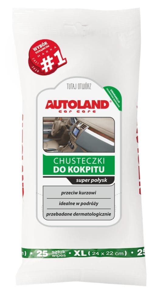 AUTOLAND OHJAAMOPULLAPYYHKEET SUPER GLOSS (25 KPL) (12)
