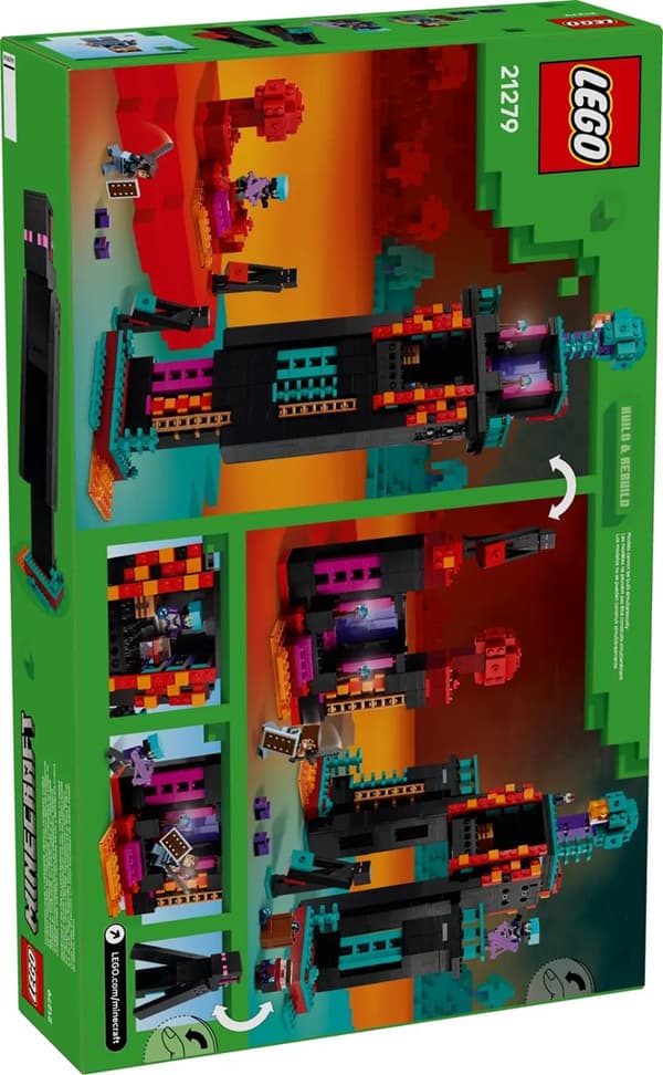 LEGO Minecraft 21279 Enderman-tornet, 867 delar