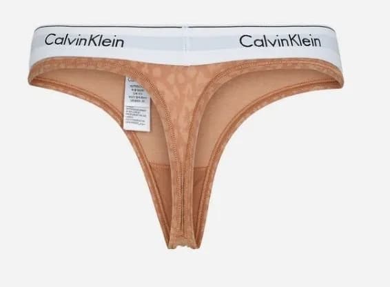 Calvin Klein damtrusse med logotype L i tango