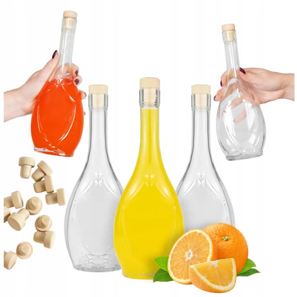 5X IRYS ICONA 500ML pullo simaa ja tinktuuroita varten