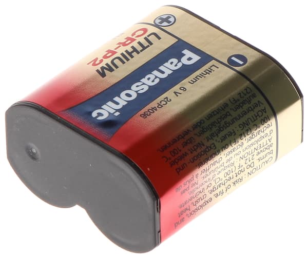 BAT-CRP2 6 V:n litiumparisto Panasonic