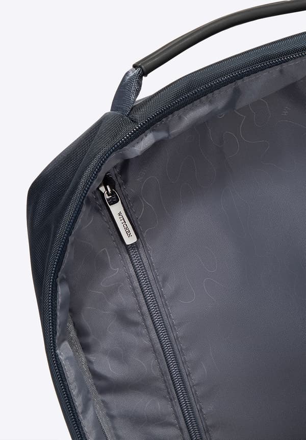 Wittchen Herr 15.6" Laptopväska, Rak, för flyg, Marinblå, Marinblå Polyester