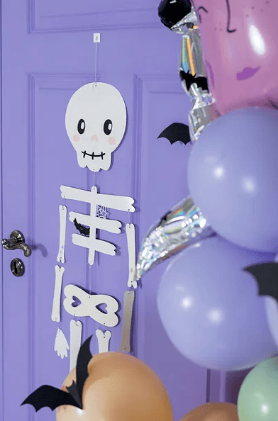 SKELETT Halloweendekoration 110cm