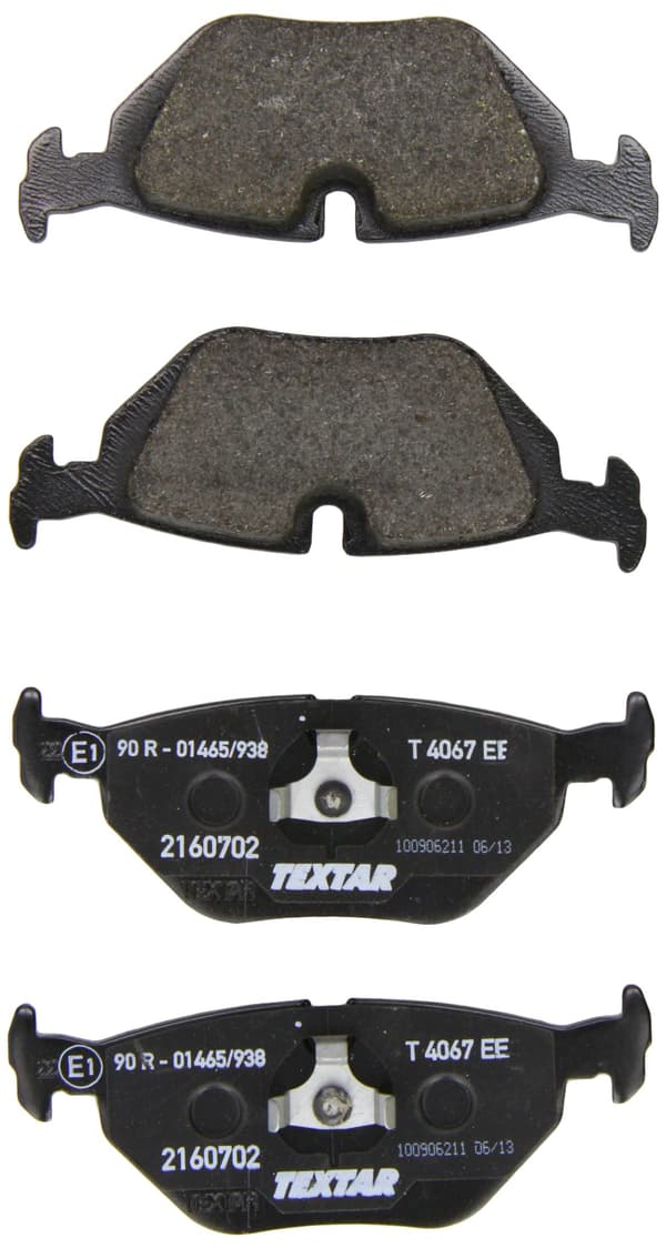 TEXTAR TAKAJARRUPALAT BMW Z1 Z3 3 E36