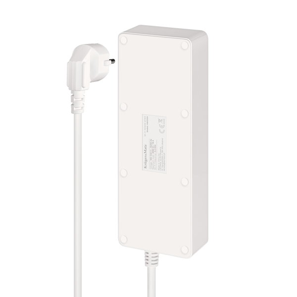 Strømskinne 4 stik 4xUSB 2100 mA kabel 1.5 m Tuya