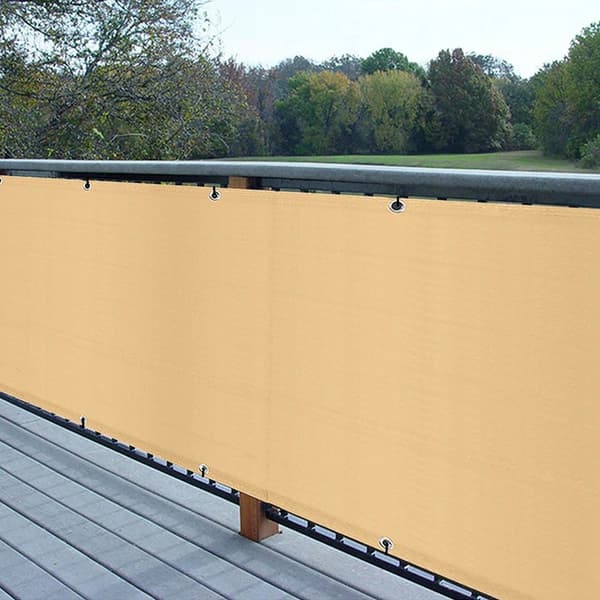 Beige altanafdækning 6 x 0,9 m