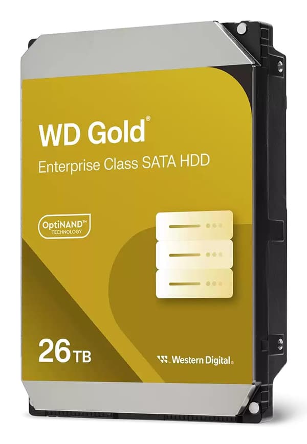Hårddisk WD Gold 26TB SATA WD261KRYZ