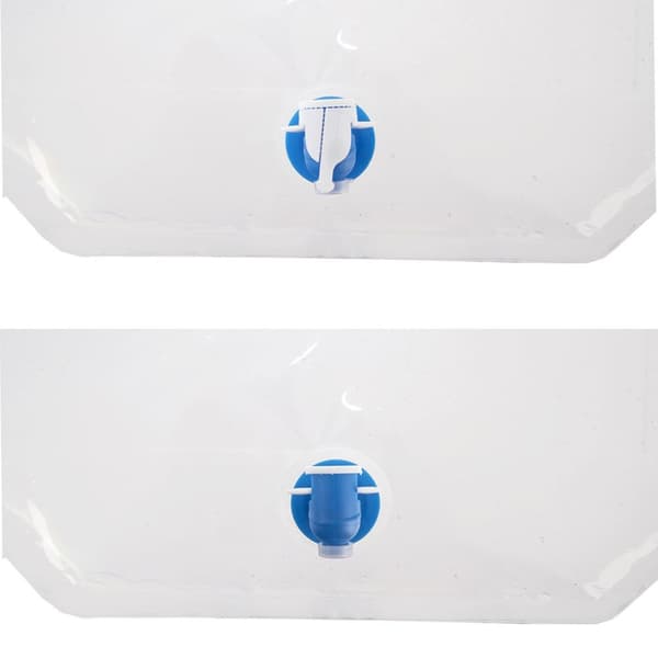 Foldbar vandtank med tap 4,8 l