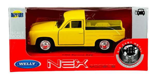 Welly siren R20 gul 1:34 43844