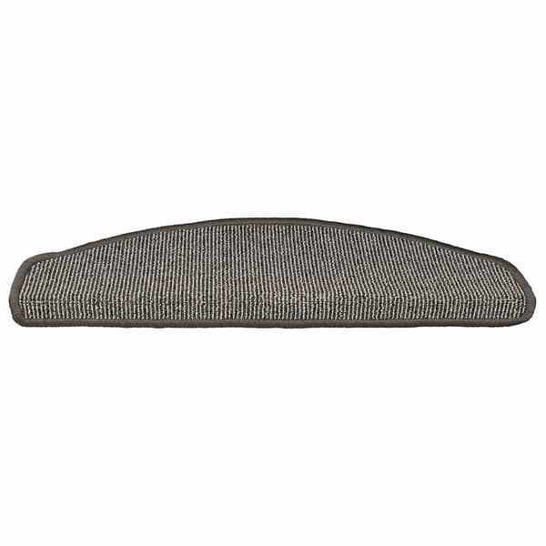 vidaXL trappetrin, 15 stk., grå, 65x21x4 cm